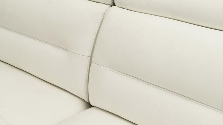 3-seater electric leather sofa ZENITH | Un relax design