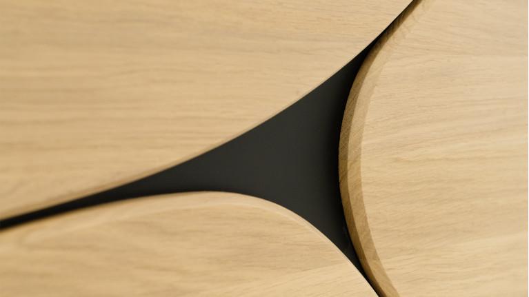 Bed set with bedside tables FRANCE | Savoir-faire artisanale