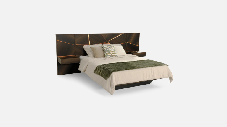 Ensemble de lit avec chevets ECLIPSE | Une chambre design