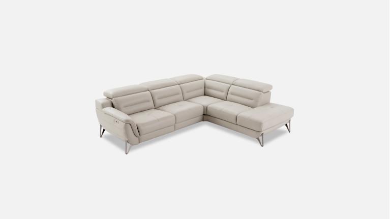 Leather corner sofa ZENITH | Relax design