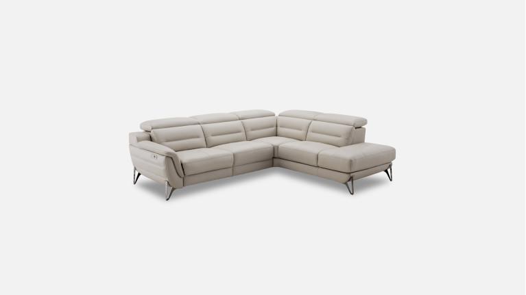 Leather corner sofa ZENITH | Relax design