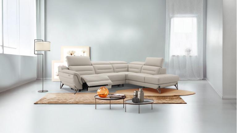 Leather corner sofa ZENITH | Relax design