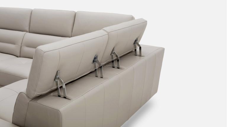 Leather corner sofa ZENITH | Relax design