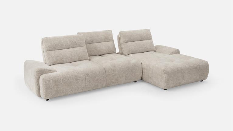 Corner sofa chaise longue ANITA | Elegance and comfort