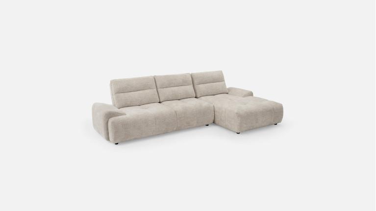 Corner sofa chaise longue ANITA | Elegance and comfort