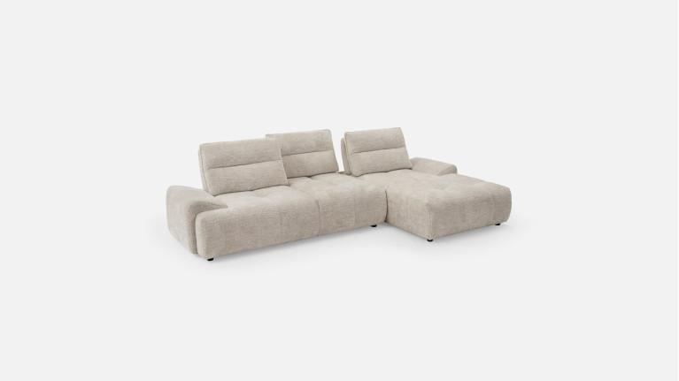 Corner sofa chaise longue ANITA | Elegance and comfort