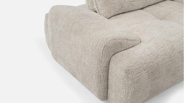 Corner sofa chaise longue ANITA | Elegance and comfort