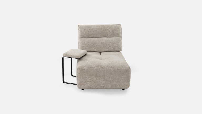 Chauffeuse tissu ANITA | Confort raffiné