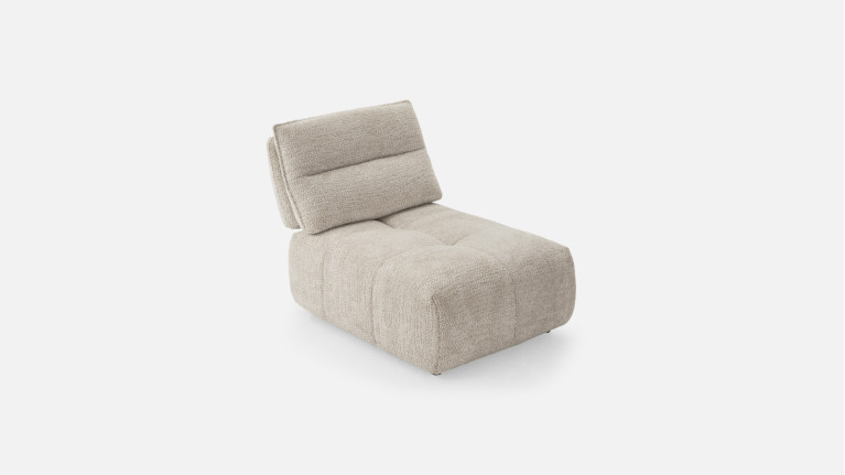 Chauffeuse tissu ANITA | Confort raffiné