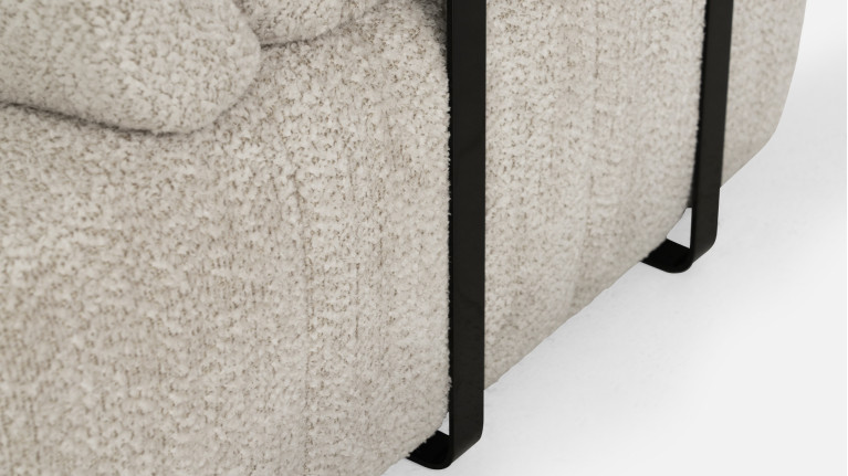 Chauffeuse tissu ANITA | Confort raffiné