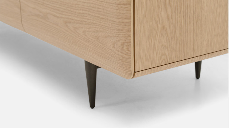 Buffet 4 portes chêne DOLLY | Meuble raffiné