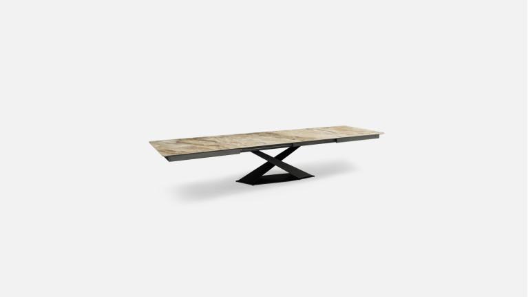 Extendable ceramic dining table ECLIPSE | Table XL