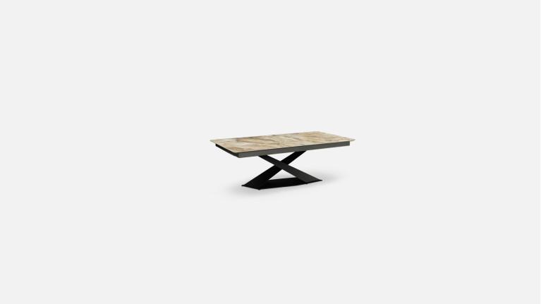 Extendable ceramic dining table ECLIPSE | Table XL