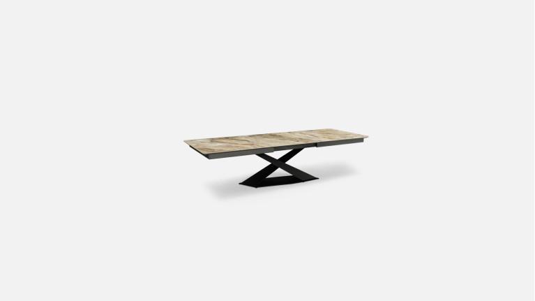 Extendable ceramic dining table ECLIPSE | Table XL