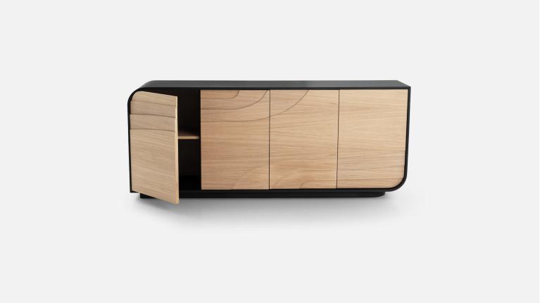 NOVA 4-door sideboard | Oak and light play