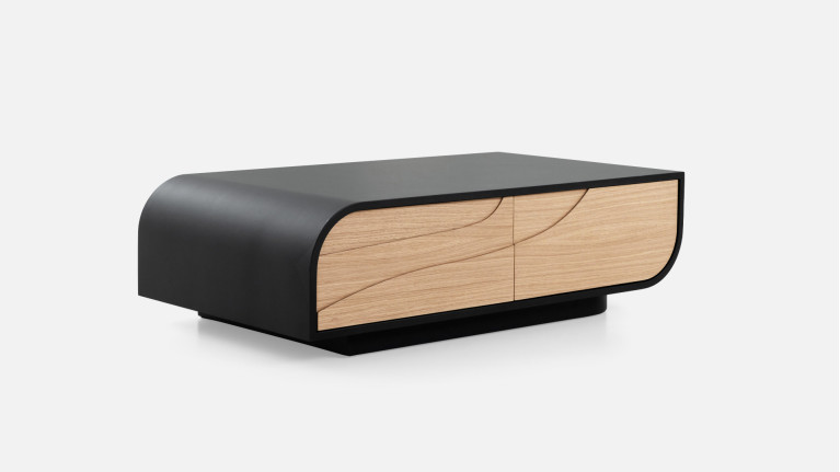 Table basse 2 tiroirs NOVA