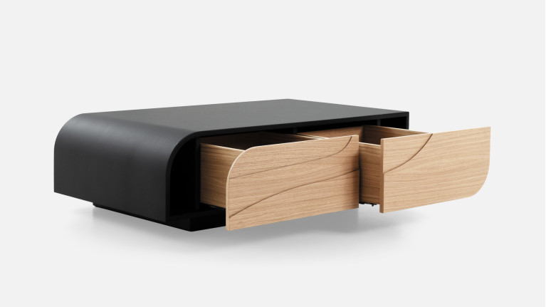 Table basse 2 tiroirs NOVA