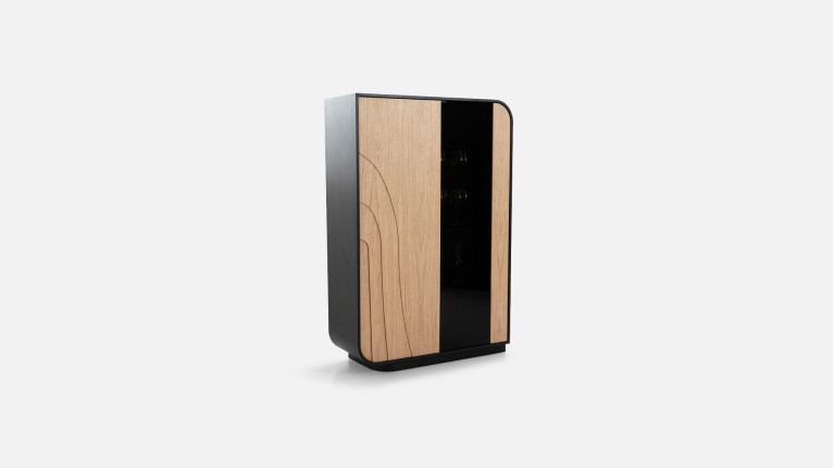 Vitrine 2 portes NOVA | Design épuré