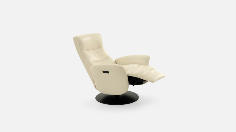 Fauteuil relaxation électrique cuir NEW YORK | Détente sans compromis