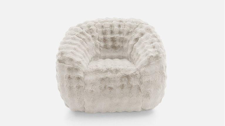 Fauteuil tissu YETI