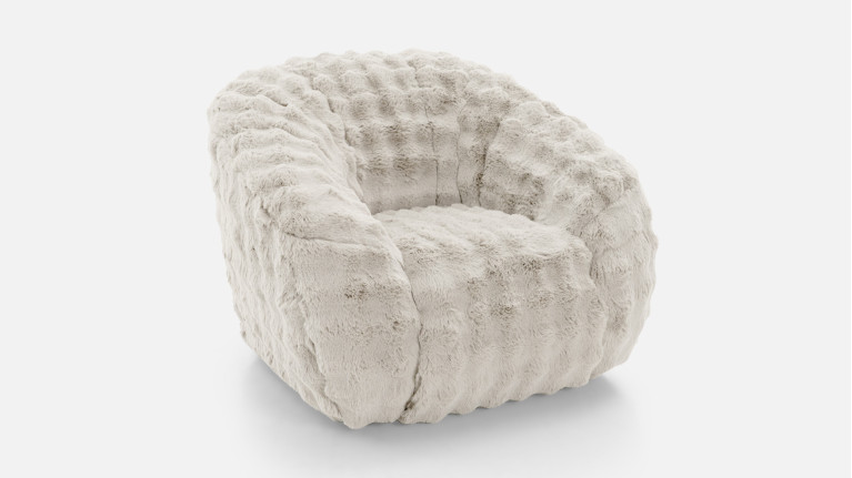 Fauteuil tissu YETI