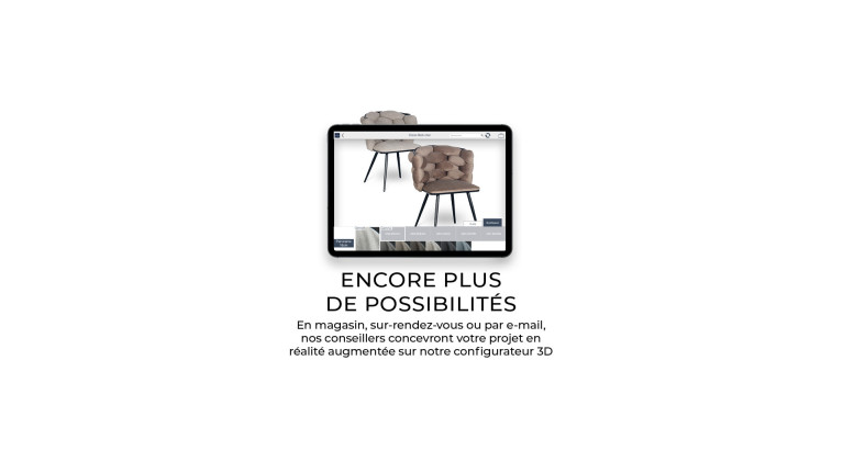 Fauteuil pivotant MIKA | Design et personnalisable