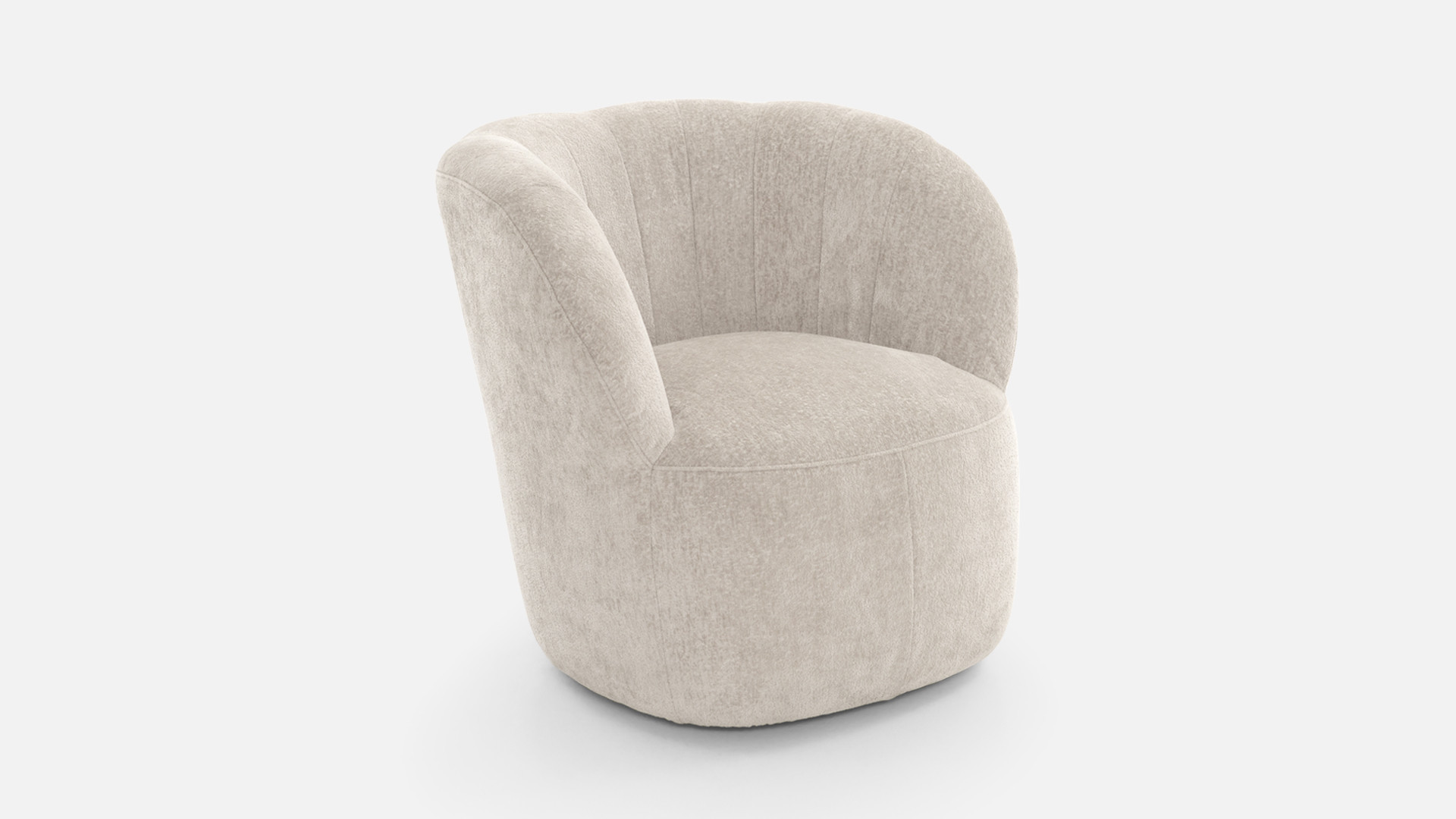 MIKA swivel armchair | Design and customizable