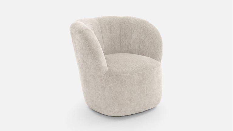 Fauteuil pivotant MIKA