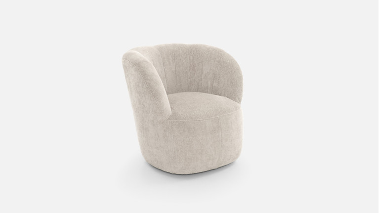 Fauteuil pivotant MIKA | Design et personnalisable
