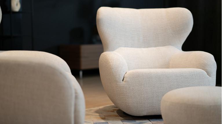 COCOON armchair | Soft Scandinavian style