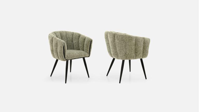 MISTRAL fabric chair | Multiple colors available