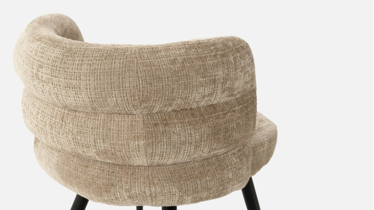Chaise tissu NUAGE | Design contemporain et confort haut de gamme