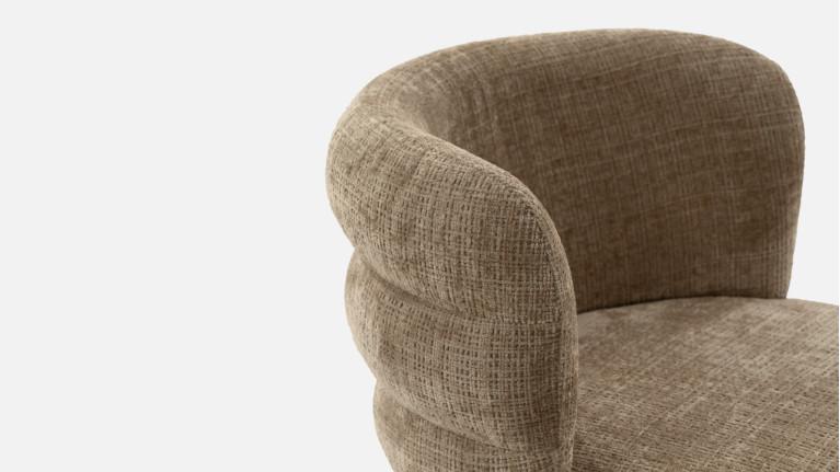 NUAGE fabric chair | Contemporary design and top-of-the-range comfort