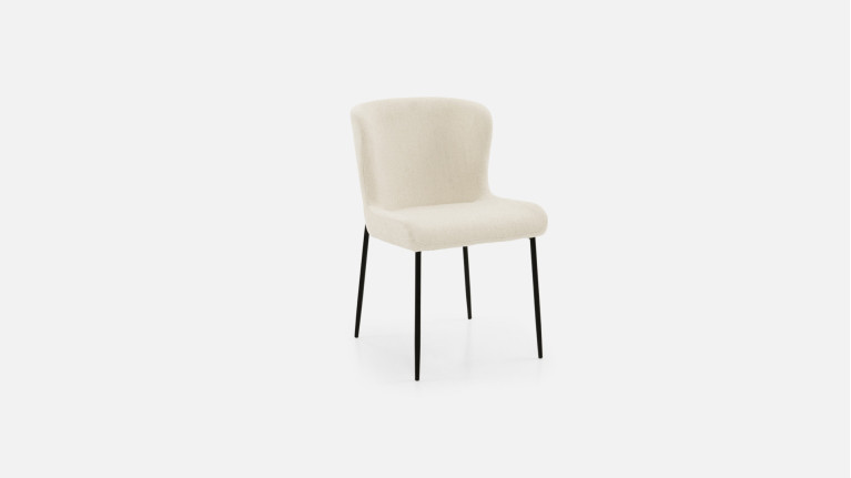 Chaise tissu GLAM | Élégance contemporaine et confort raffiné