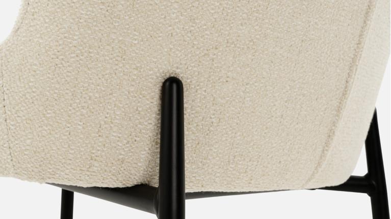 GLAM fabric chair | Contemporary elegance and refined comfort