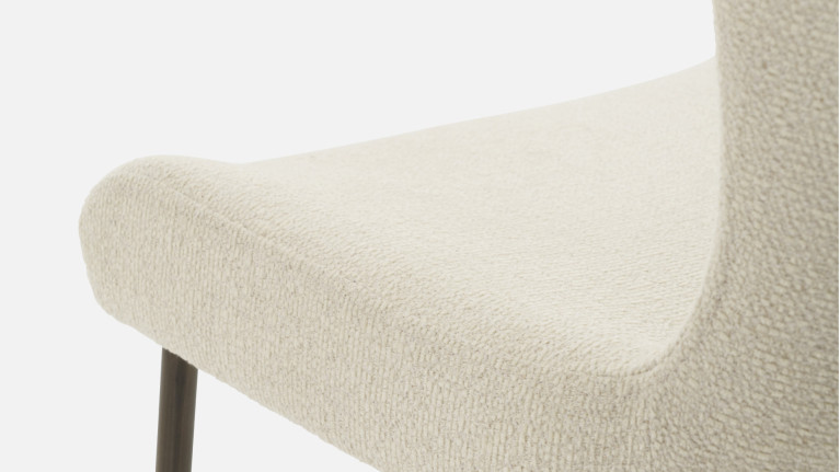 Chaise tissu GLAM | Élégance contemporaine et confort raffiné