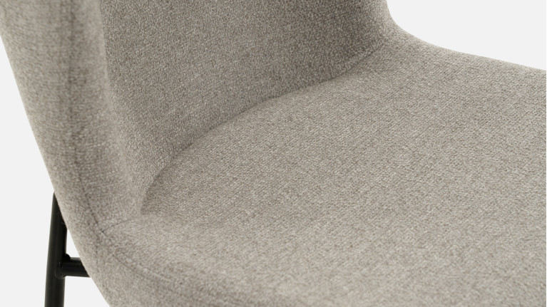 Chaise tissu GLAM | Élégance contemporaine et confort raffiné