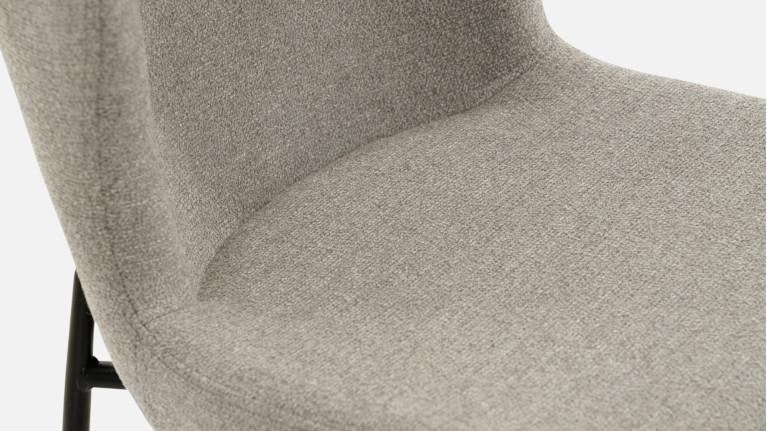 GLAM fabric chair | Contemporary elegance and refined comfort