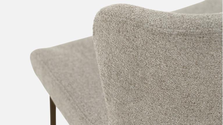GLAM fabric chair | Contemporary elegance and refined comfort