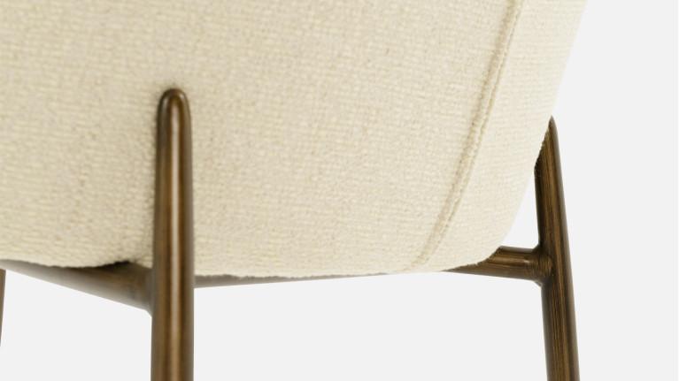 GLAM fabric chair | Contemporary elegance and refined comfort
