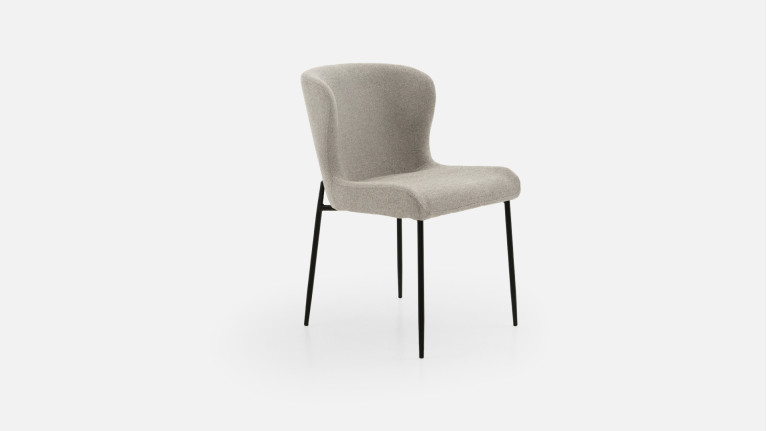 Chaise tissu GLAM