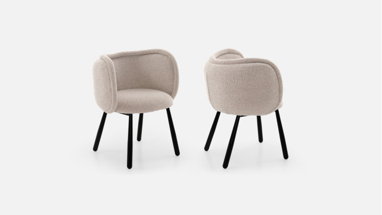 Fauteuil KOALA | Élégance moderne et confort enveloppant