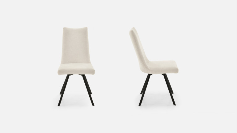 Chaise tissu STELLA