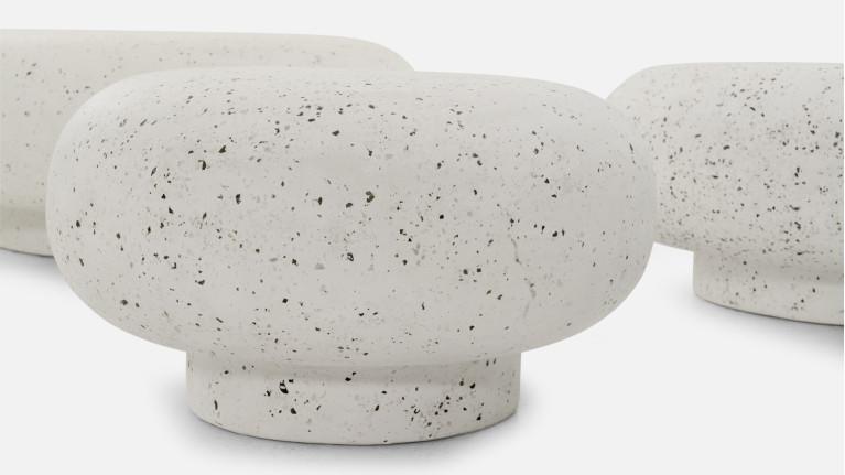 Coffee table POPPY | Lime coating