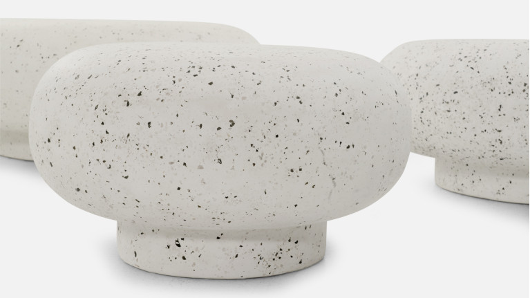 Table basse POPPY | Enduit à la chaux