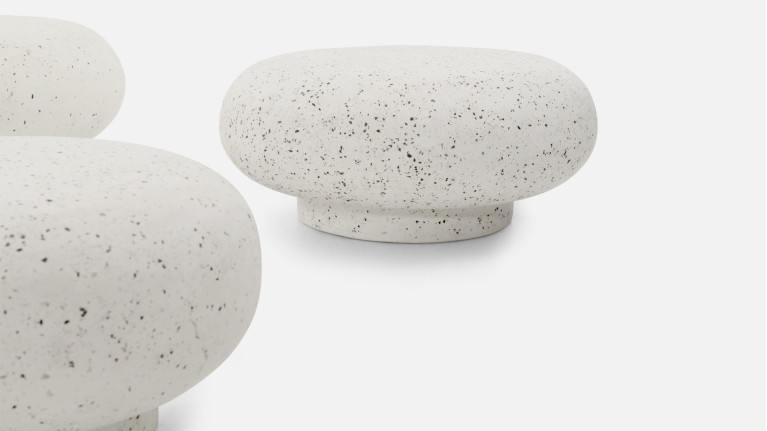 Table basse POPPY | Enduit à la chaux