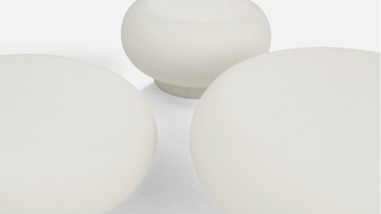 Coffee table POPPY | Lime coating