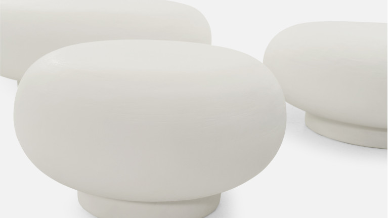 Table basse POPPY | Enduit à la chaux