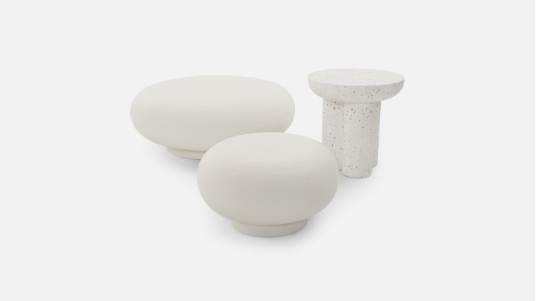 Table basse POPPY | Enduit à la chaux