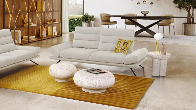 Coffee table POPPY | Lime coating